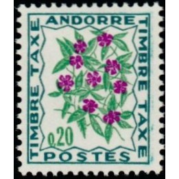 Andorre Francais - Taxe 49