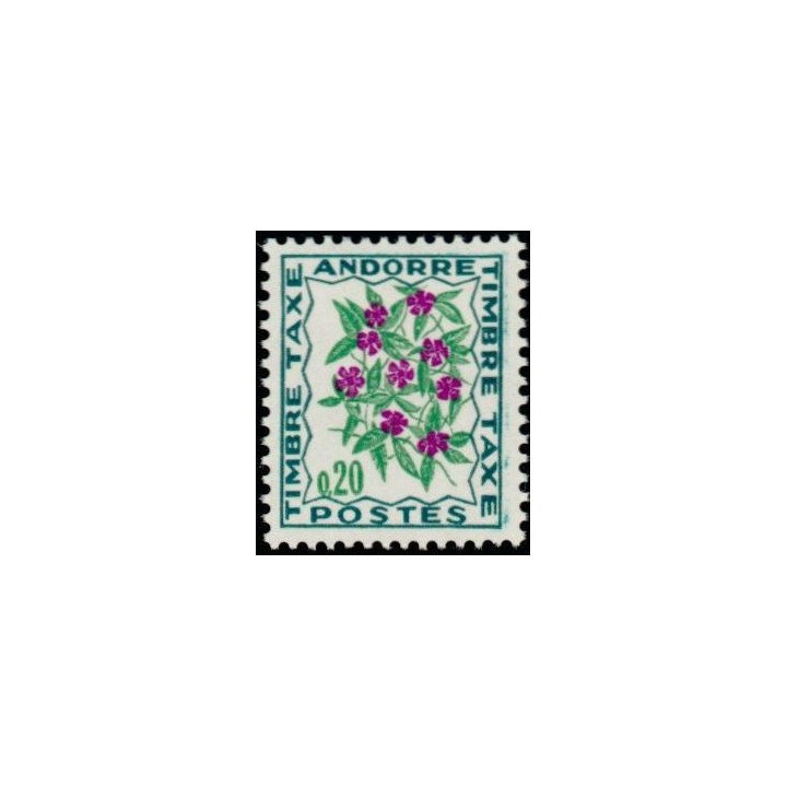 Andorre Francais - Taxe 49