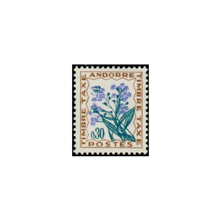 Andorre Francais - Taxe 50