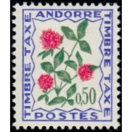 Andorre Francais - Taxe 52