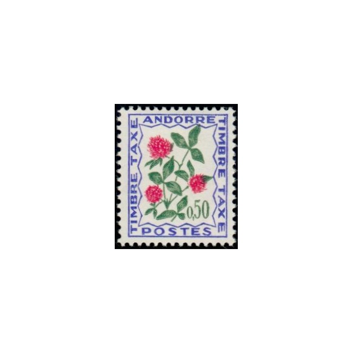 Andorre Francais - Taxe 52