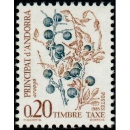 Andorre Francais - Taxe 54