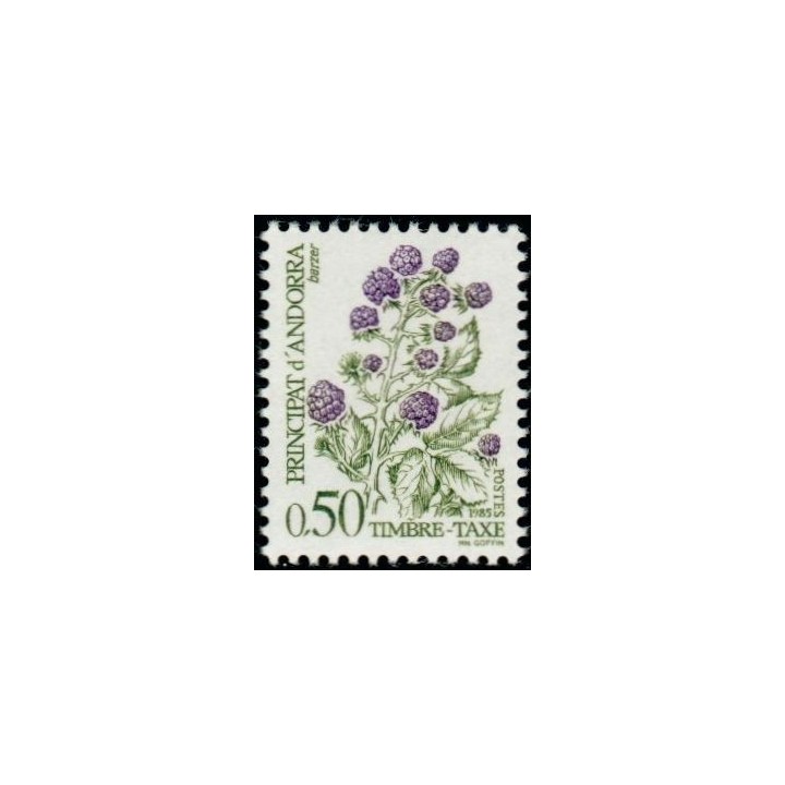 Andorre Francais - Taxe 57