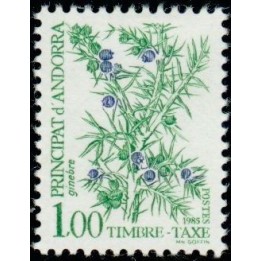 Andorre Francais - Taxe 58