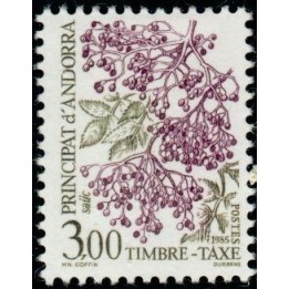 Andorre Francais - Taxe 60