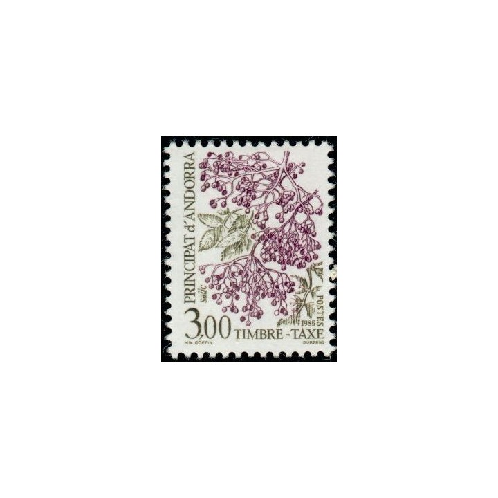 Andorre Francais - Taxe 60
