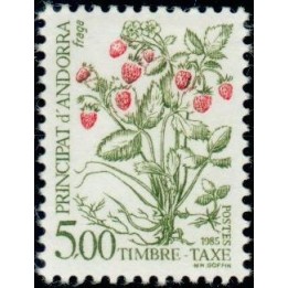 Andorre Francais - Taxe 62