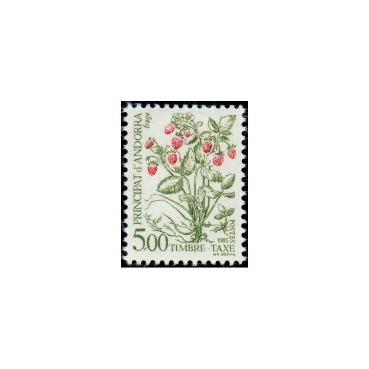 Andorre Francais - Taxe 62