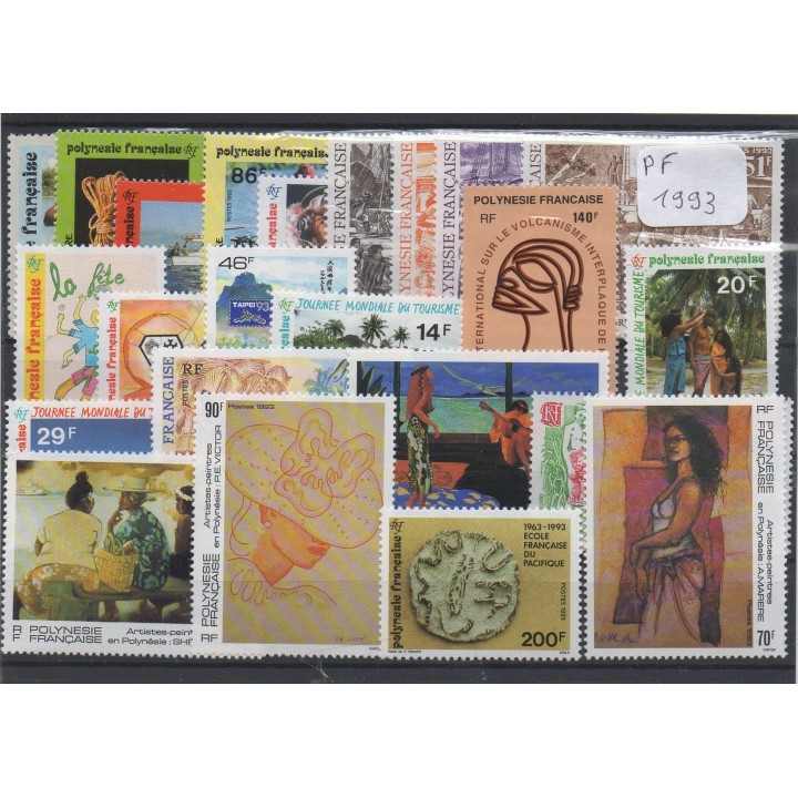 Polynesie Francaise - Annee Complete 1993