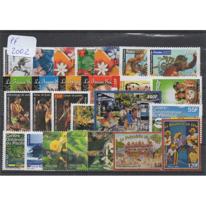 Polynesie Francaise - Annee Complete 2002