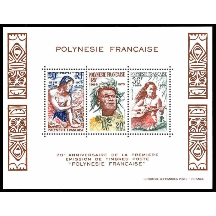 Polynesie Francaise - Bloc Feuillet 04