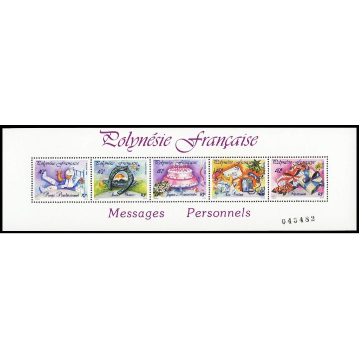 Polynesie Francaise - Bloc Feuillet 16