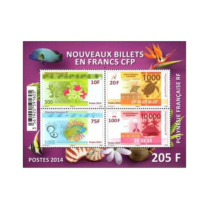 Polynesie Francaise - Bloc Feuillet 40