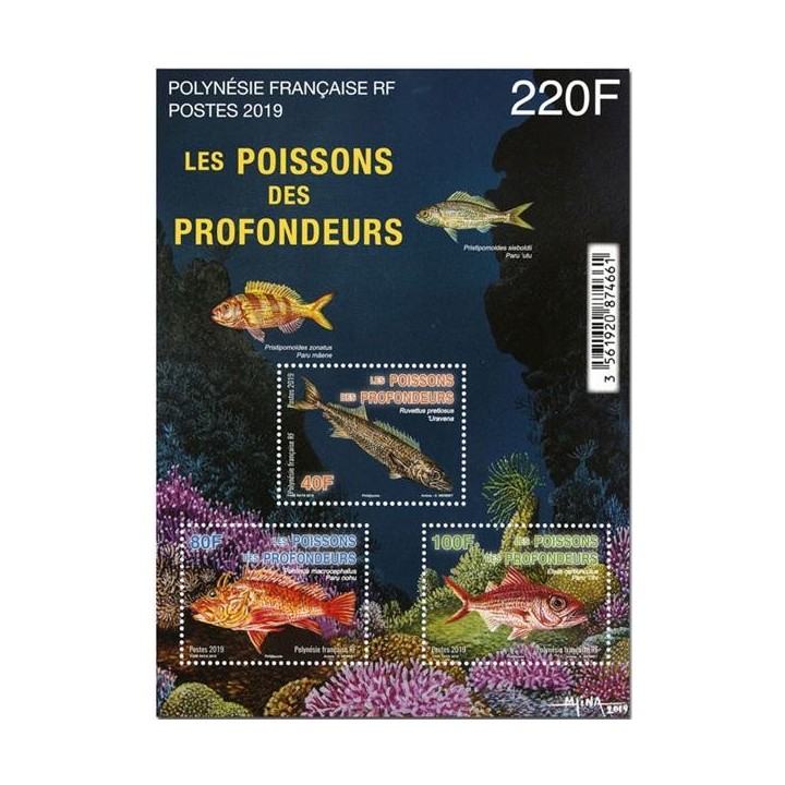 Polynesie Francaise - Bloc Feuillet 50
