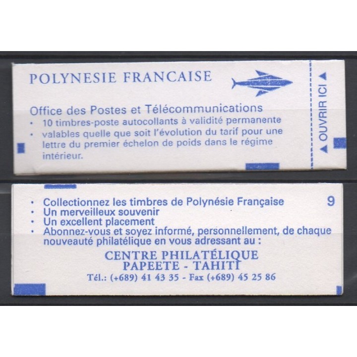Polynesie Francaise - Carnet 0507-2