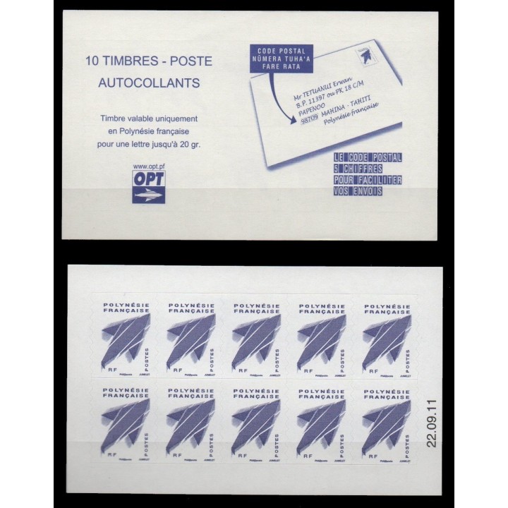 Polynesie Francaise - Carnet 0976-2