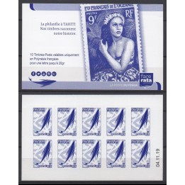 Polynesie Francaise - Carnet 1233A-C2 Date 2019/11/04