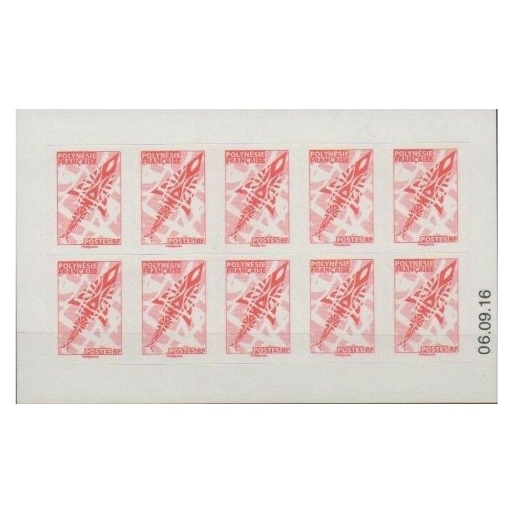 Polynesie Francaise - Carnet 1074-2