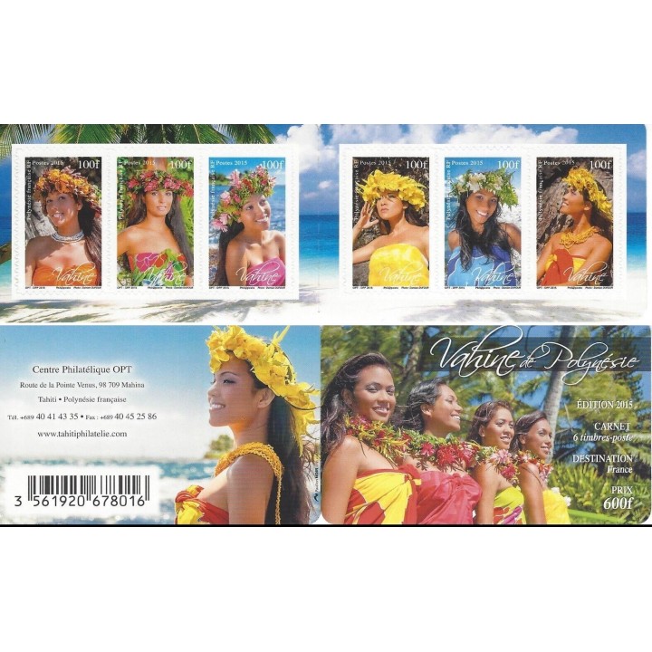 Polynesie Francaise - Carnet 1101