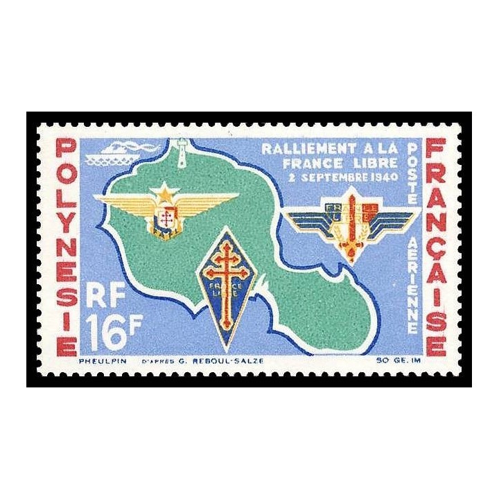 Polynesie Francaise - Poste Aérienne 008