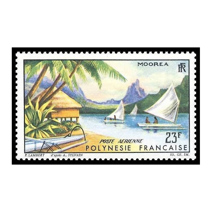 Polynesie Francaise - Poste Aérienne 009