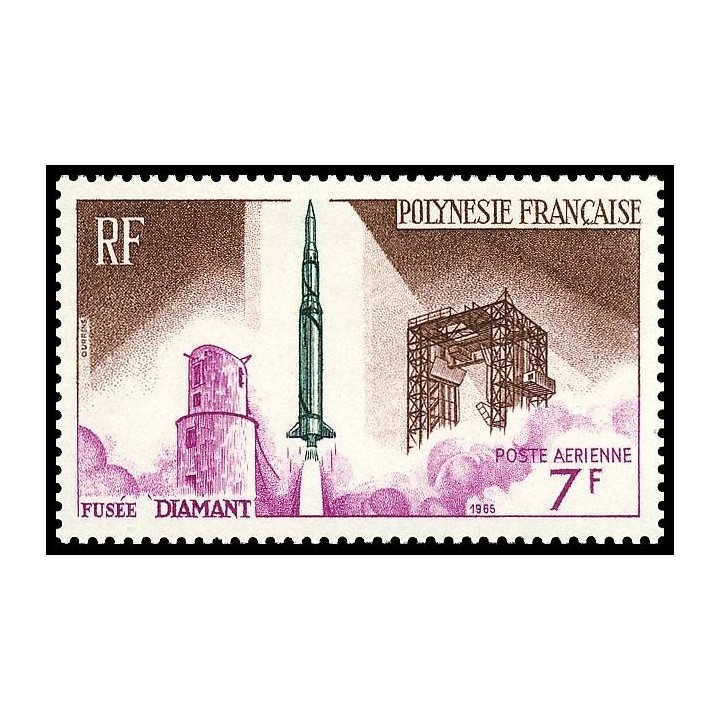 Polynesie Francaise - Poste Aérienne 017